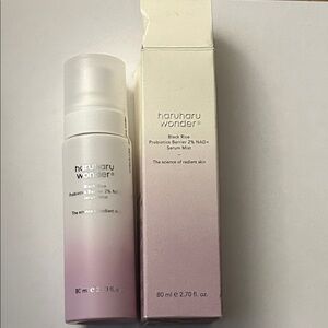 Haruharu Wonder  Black Rice Probiotics Barrier 2% NAD+ Serum Mist 2.70 fl oz new